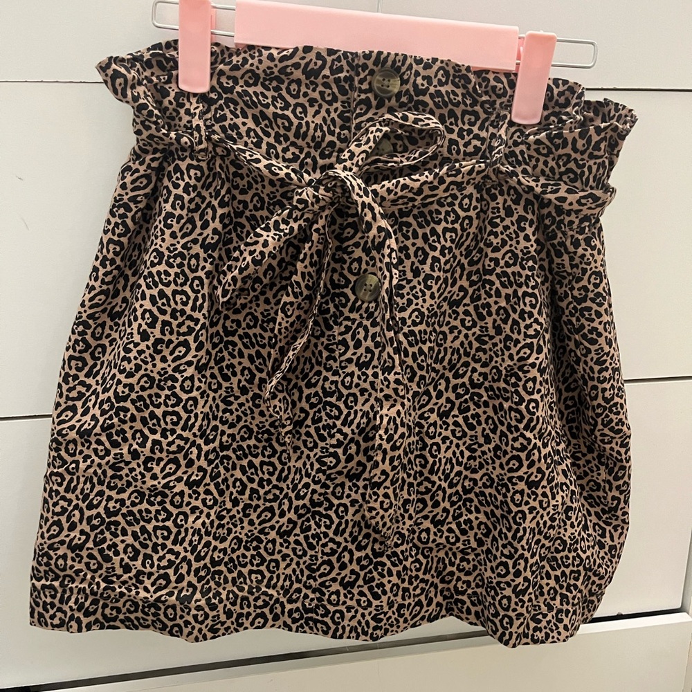 American Eagle Cheetah Print Skirt